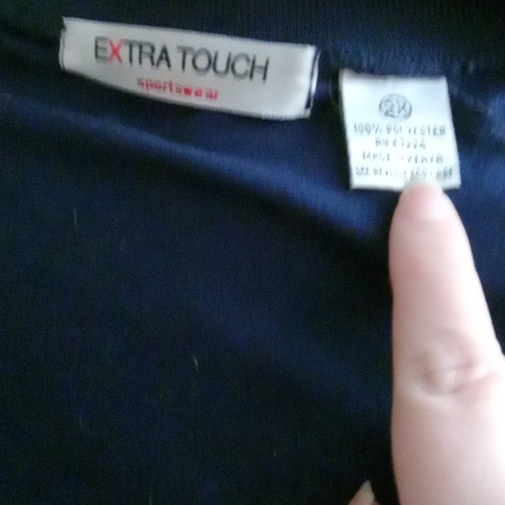 Blue track jacket - Picture 5 of 5